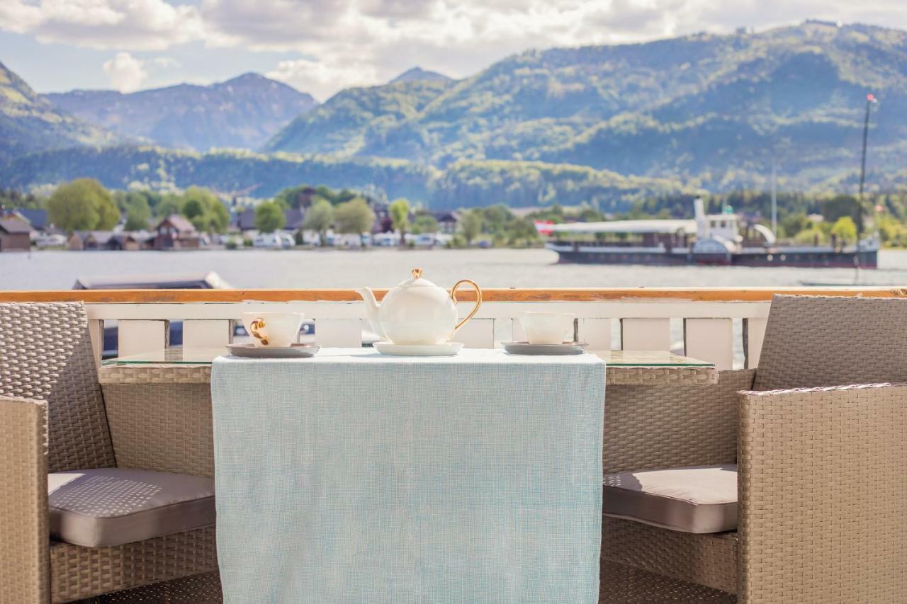 Arndt'S Bootshaus Sankt Wolfgang im Salzkammergut Exterior foto